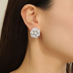 Load image into Gallery viewer, Adorable Diamond Bloomer Earrings - Reet Pehal
