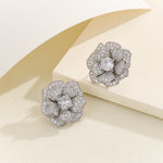 Load image into Gallery viewer, Adorable Diamond Bloomer Earrings - Reet Pehal
