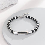 Load image into Gallery viewer, Luxe Silver Mesh Accent Bracelet
