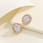 Load image into Gallery viewer, Gleam Gala Gem Gold Earrings - Reet Pehal
