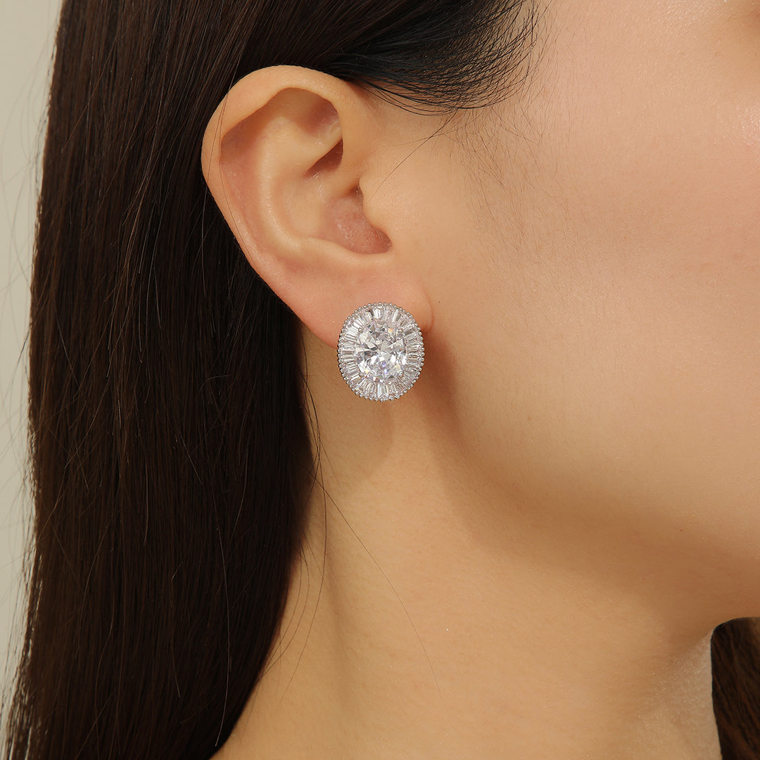 Gleam Gala Gem Diamond Earrings - Reet Pehal