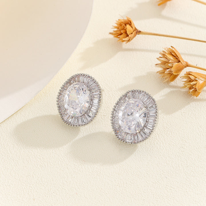 Gleam Gala Gem Diamond Earrings - Reet Pehal