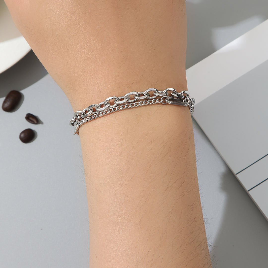 Sterling Silver Fortress Bracelet