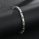 Load image into Gallery viewer, Daring Silver Interlock Bracelet
