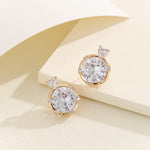 Load image into Gallery viewer, Whispers of Romance Gold Earrings - Reet Pehal
