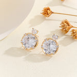 Load image into Gallery viewer, Whispers of Romance Gold Earrings - Reet Pehal
