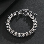 Load image into Gallery viewer, Versatile Silver Chain Bracelet
