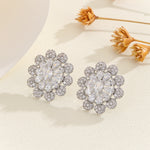 Load image into Gallery viewer, Fashionable Diamond Bouquet Earrings - Reet Pehal
