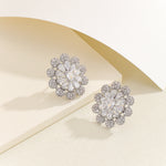 Load image into Gallery viewer, Fashionable Diamond Bouquet Earrings - Reet Pehal
