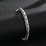 Load image into Gallery viewer, Textured Silver Mesh Elegance Bracelet
