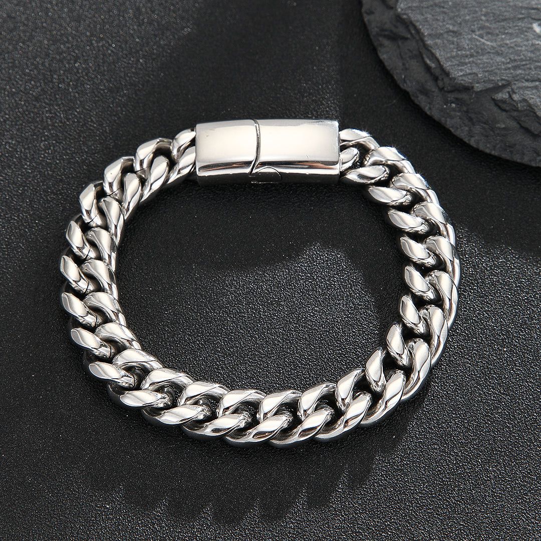 Cuban Classic Silver Bracelet