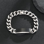 Load image into Gallery viewer, Stately Silver Chain Bracelet
