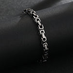 Load image into Gallery viewer, Seamless Silver Metallic Loop Bracelet
