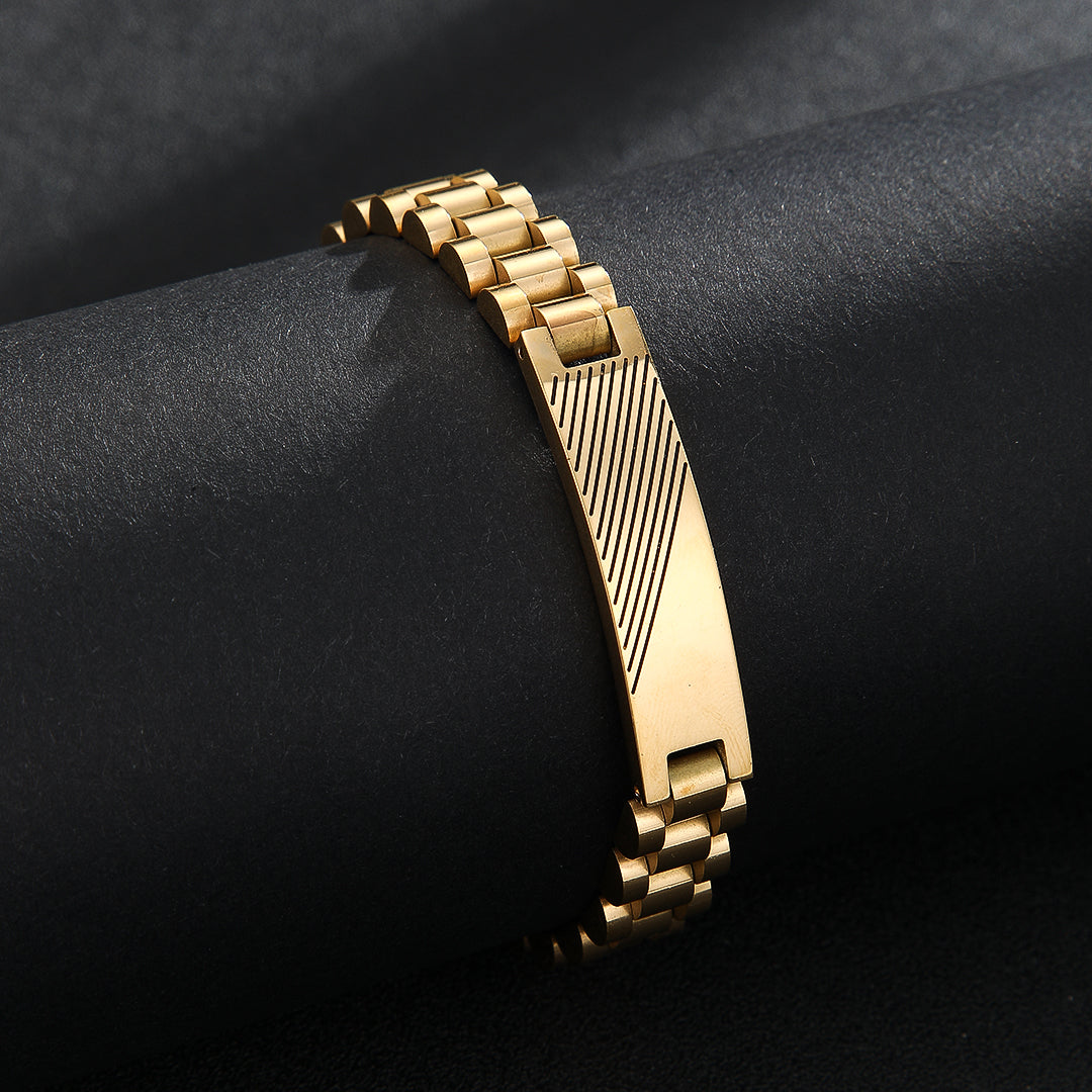 Intricate Gold Harmony Bracelet