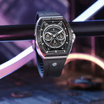 Load image into Gallery viewer, Paras Crown Midnight Silver Chronograph - Reet Pehal
