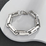 Load image into Gallery viewer, Sleek Silver Link Bracelet
