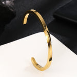 Load image into Gallery viewer, Sophisticated Shine Gold Cuff
