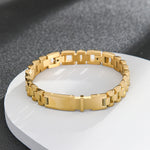 Load image into Gallery viewer, Sleek Gold Loop Bracelet
