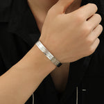 Load image into Gallery viewer, Glimmering Gemstone Grace Silver Bracelet
