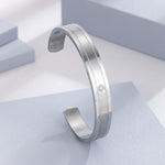 Load image into Gallery viewer, Glimmering Gemstone Grace Silver Bracelet
