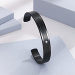 Load image into Gallery viewer, Glimmering Gemstone Grace Black Bracelet
