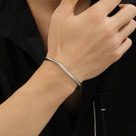 Load image into Gallery viewer, Graceful Silver Silhouette Bracelet
