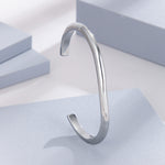 Load image into Gallery viewer, Graceful Silver Silhouette Bracelet
