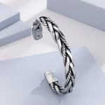 Load image into Gallery viewer, Refined Silver Cable Bracelet
