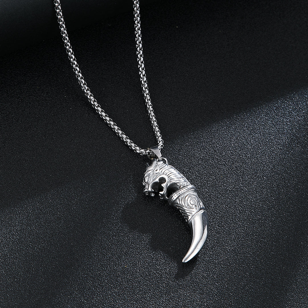 Wolf's Fury Silver Chain