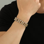 Load image into Gallery viewer, Opulent Contrast Gold Bracelet
