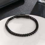 Load image into Gallery viewer, Durable Noir Braided Bracelet
