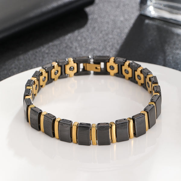 Twilight Gold & Black Bracelet