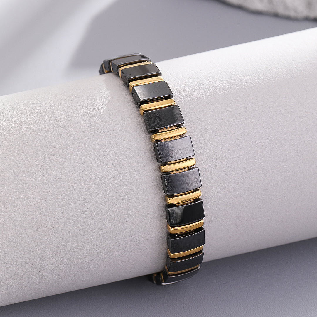 Twilight Gold & Black Bracelet