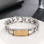 Load image into Gallery viewer, Imperial Two-Tone Link Bracelet
