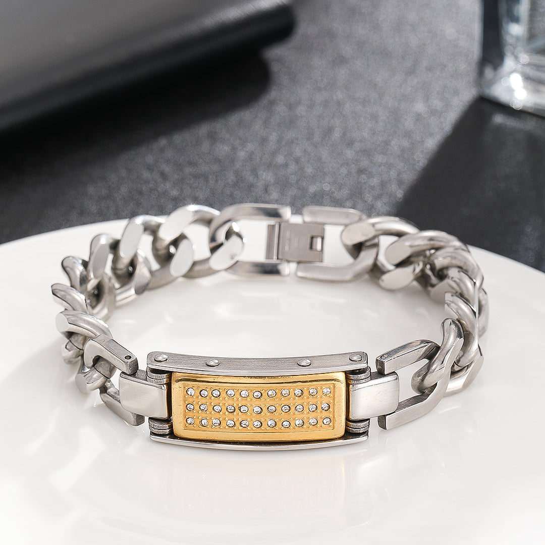 Imperial Two-Tone Link Bracelet