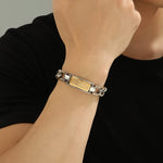 Load image into Gallery viewer, Imperial Two-Tone Link Bracelet
