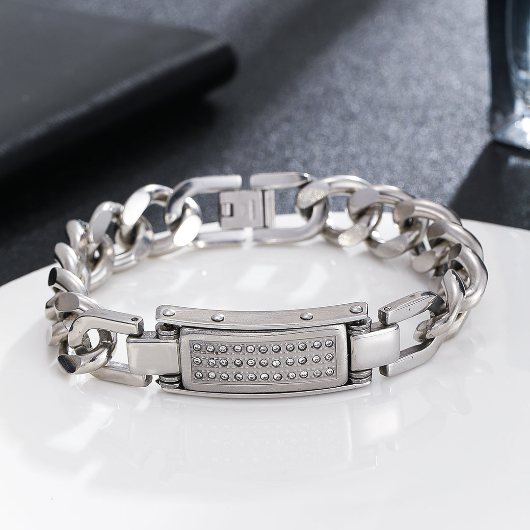 Imperial Silver Link Bracelet