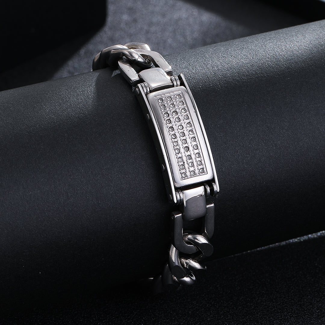 Imperial Silver Link Bracelet