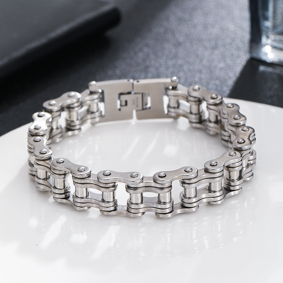 Opulent Silver Bracelet