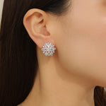 Load image into Gallery viewer, Opulent Diamond Flora Radiance Earrings - Reet Pehal
