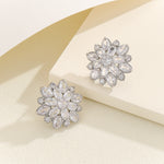 Load image into Gallery viewer, Opulent Diamond Flora Radiance Earrings - Reet Pehal
