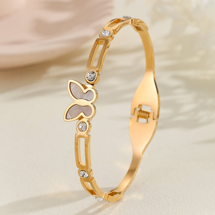 Dazzling Links Gold Bracelet - Reet Pehal