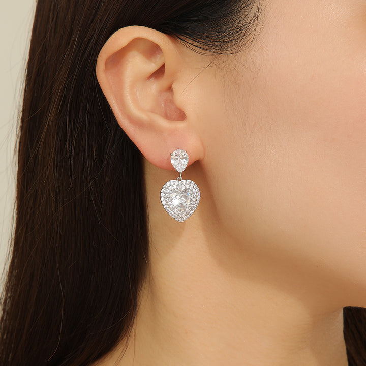 Gleaming Love Affair Diamond Earring - Reet Pehal