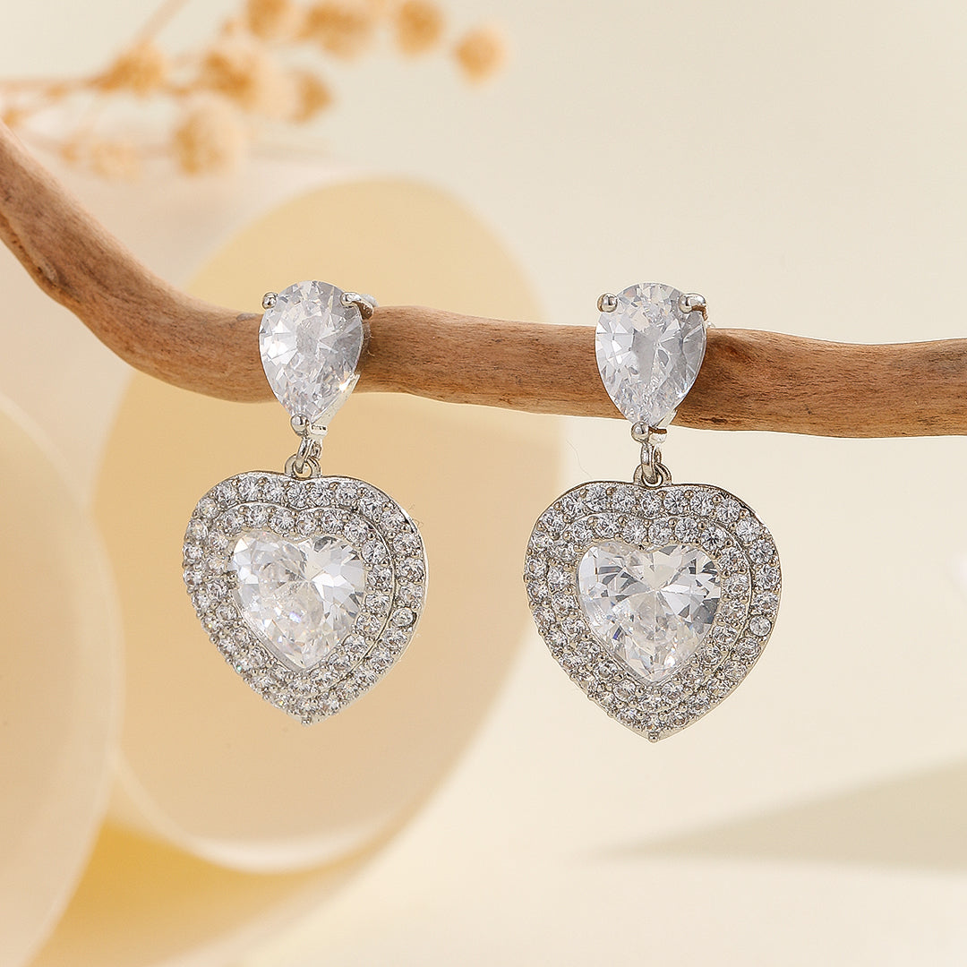 Gleaming Love Affair Diamond Earring - Reet Pehal