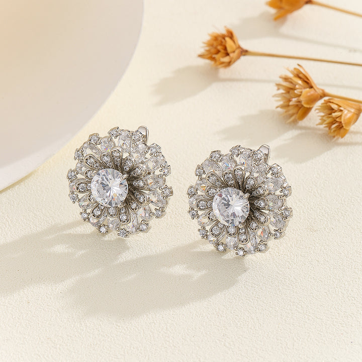 Gleam Queen Diamond Earrings - Reet Pehal