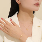 Load image into Gallery viewer, Gilded Signature Jewelry Set &quot;K&quot;
