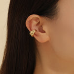 Load image into Gallery viewer, Dazzling Golden Ridge Ear Clip
