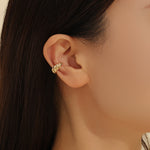 Load image into Gallery viewer, Ribbed Radiance Ear Clip
