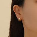 Load image into Gallery viewer, Modern Loop Earrings
