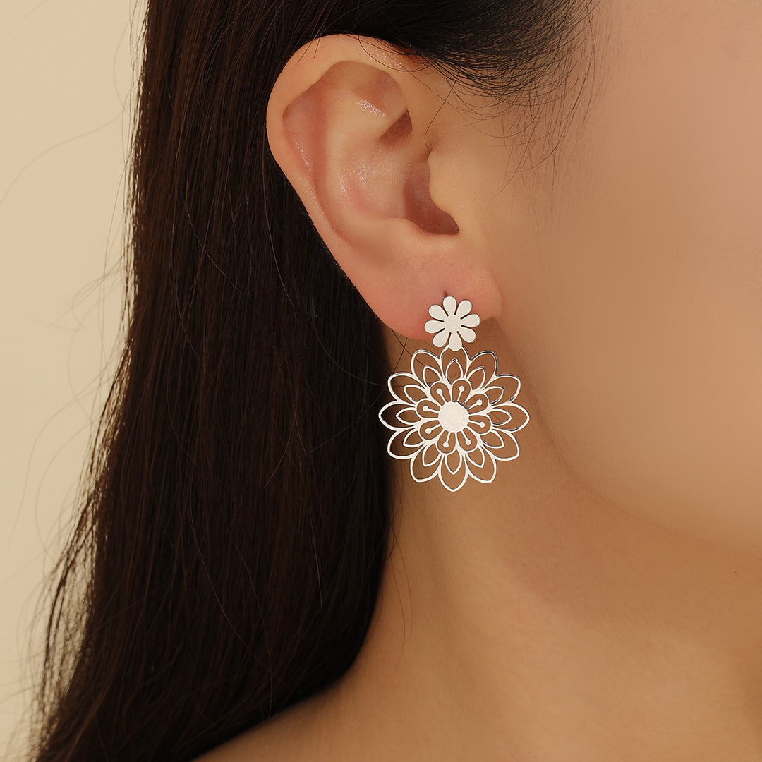 Elegant Eternal Blossom Earrings